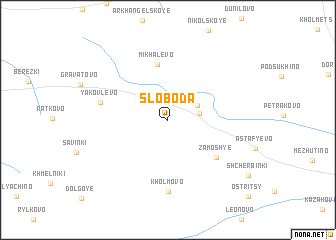 map of Sloboda
