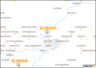 map of Sloboda