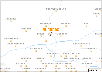 map of Sloboda