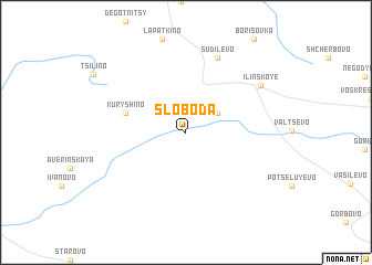 map of Sloboda