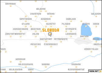 map of Sloboda