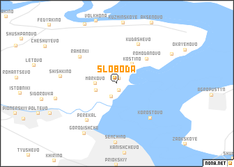 map of Sloboda