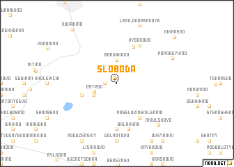 map of Sloboda