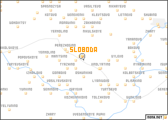 map of Sloboda