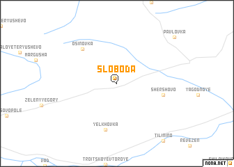 map of Sloboda