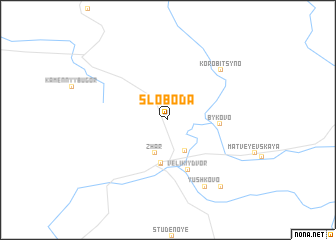 map of Sloboda