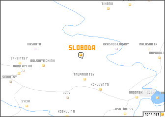 map of Sloboda
