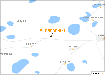 map of Slobodchiki