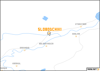 map of Slobodchiki