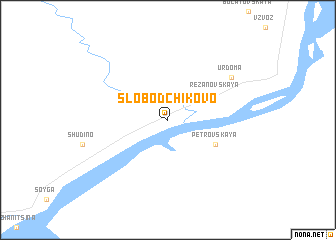 map of Slobodchikovo