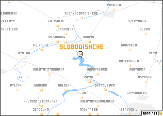 map of Slobodishche