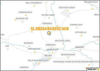 map of Slobodka-Korochka