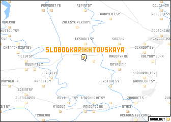 map of Slobodka-Rikhtovskaya