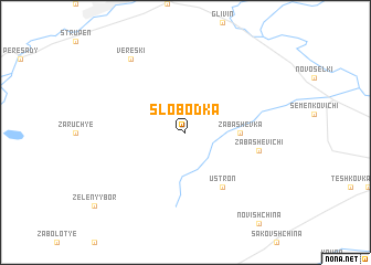 map of Slobodka