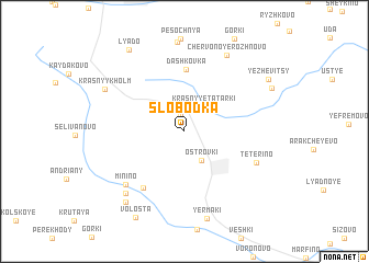 map of Slobodka