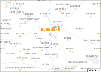 map of Slobodka