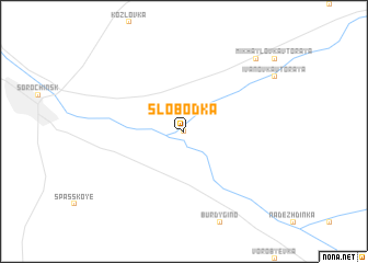 map of Slobodka