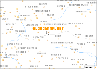 map of Slobodna Vlast