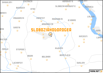 map of Slobozia-Hodorogea