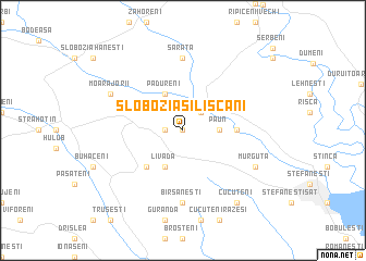 map of Slobozia-Silişcani