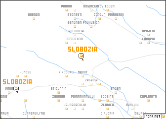 map of Slobozia