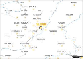 map of Slobo