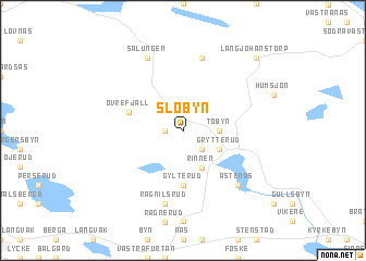 map of Slobyn
