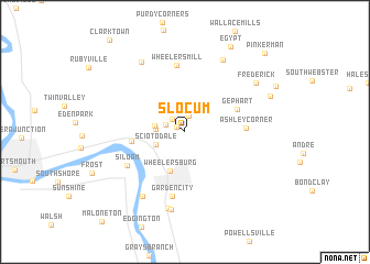 map of Slocum