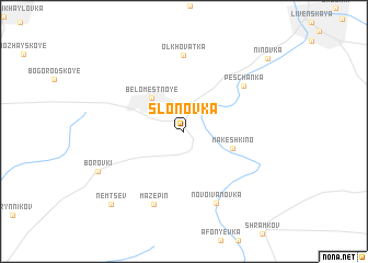 map of Slonovka