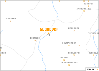 map of Slonovka