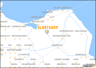 map of Slootdorp