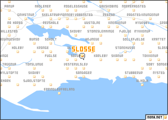 map of Sløsse