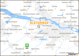 map of Slotermeer