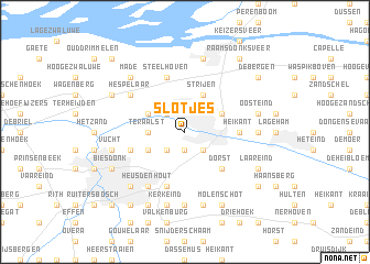 map of Slotjes