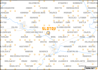 map of Slotov