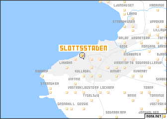 map of Slottsstaden