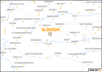 map of Slovashi