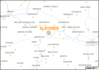 map of Sloykovo