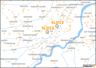 map of Sluice