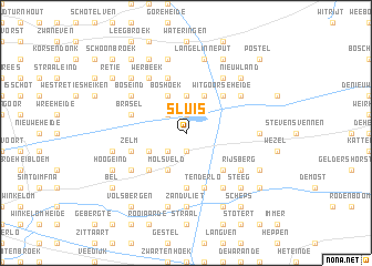 map of Sluis