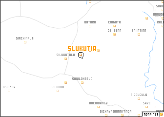 map of Slukutia