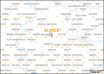 map of Slunce