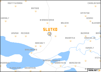 map of Slutko