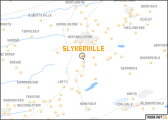 map of Slykerville