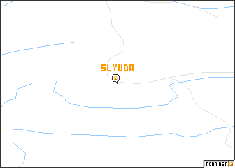 map of Slyuda