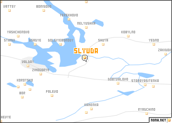 map of Slyuda