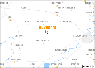 map of Slyusari