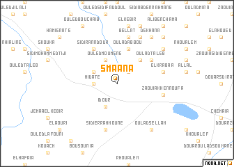 map of Smaana