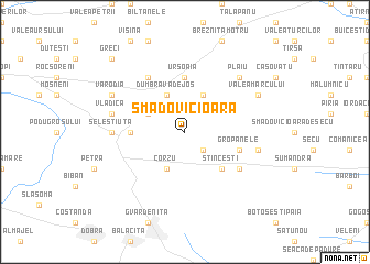 map of Smadovicioara