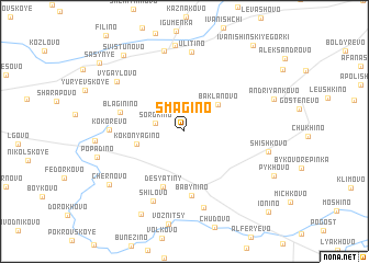 map of Smagino